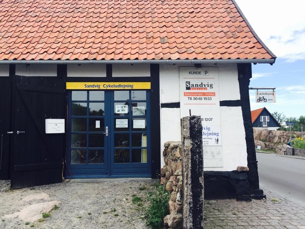 Badepensionat Sandloppen - Ferielejligheder Allinge-Sandvig Exterior foto