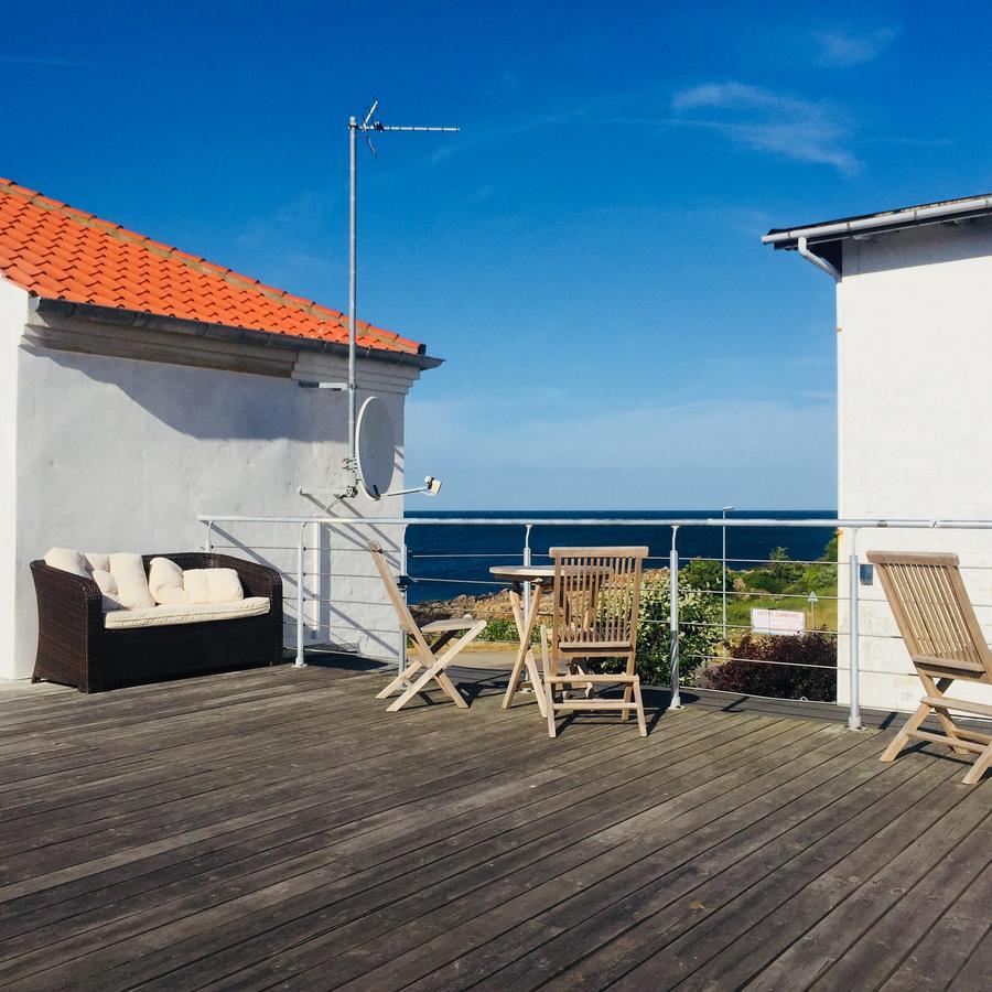 Badepensionat Sandloppen - Ferielejligheder Allinge-Sandvig Exterior foto